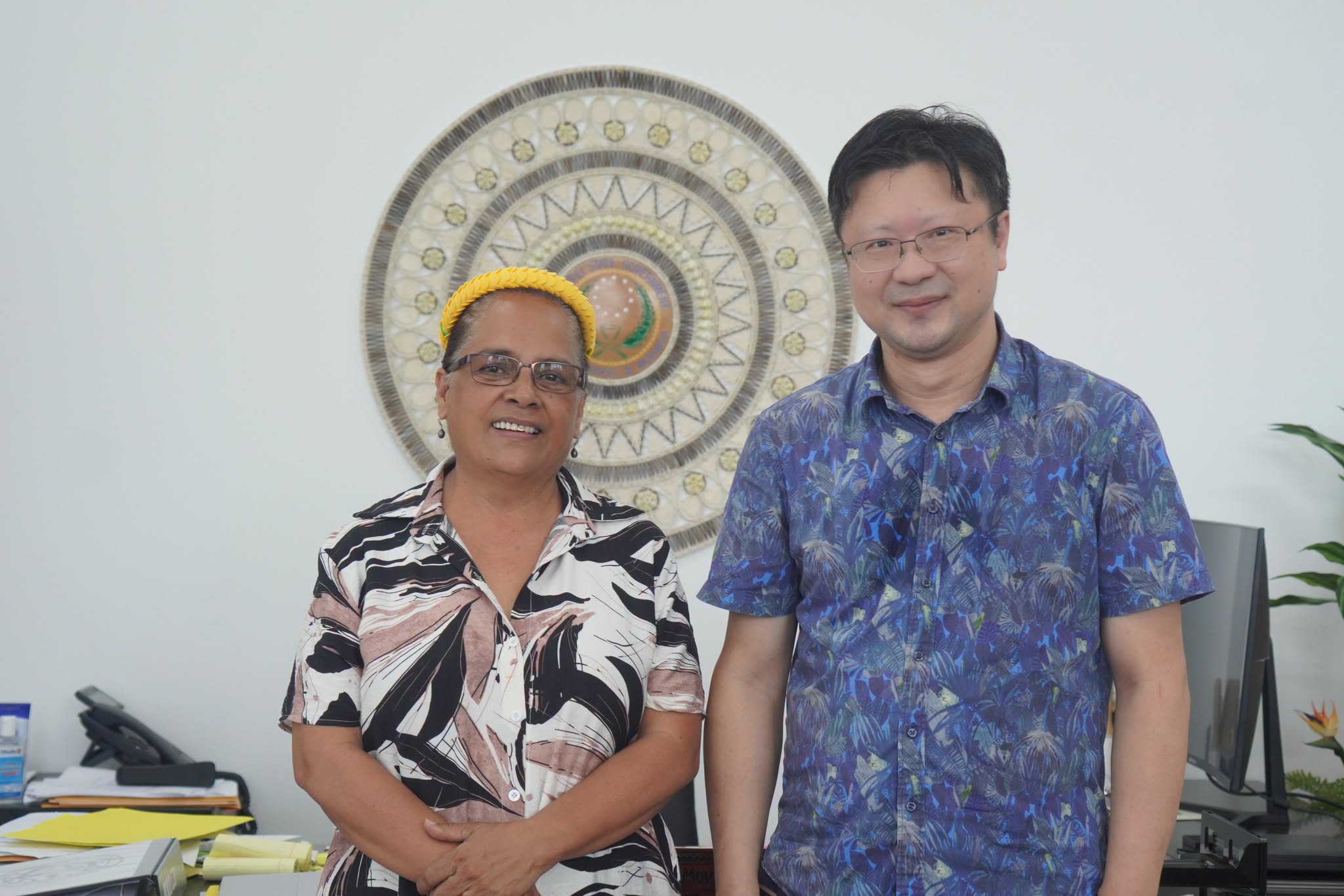 Courtesy Call by Chinese Ambassador Wu We lt.andembassador
