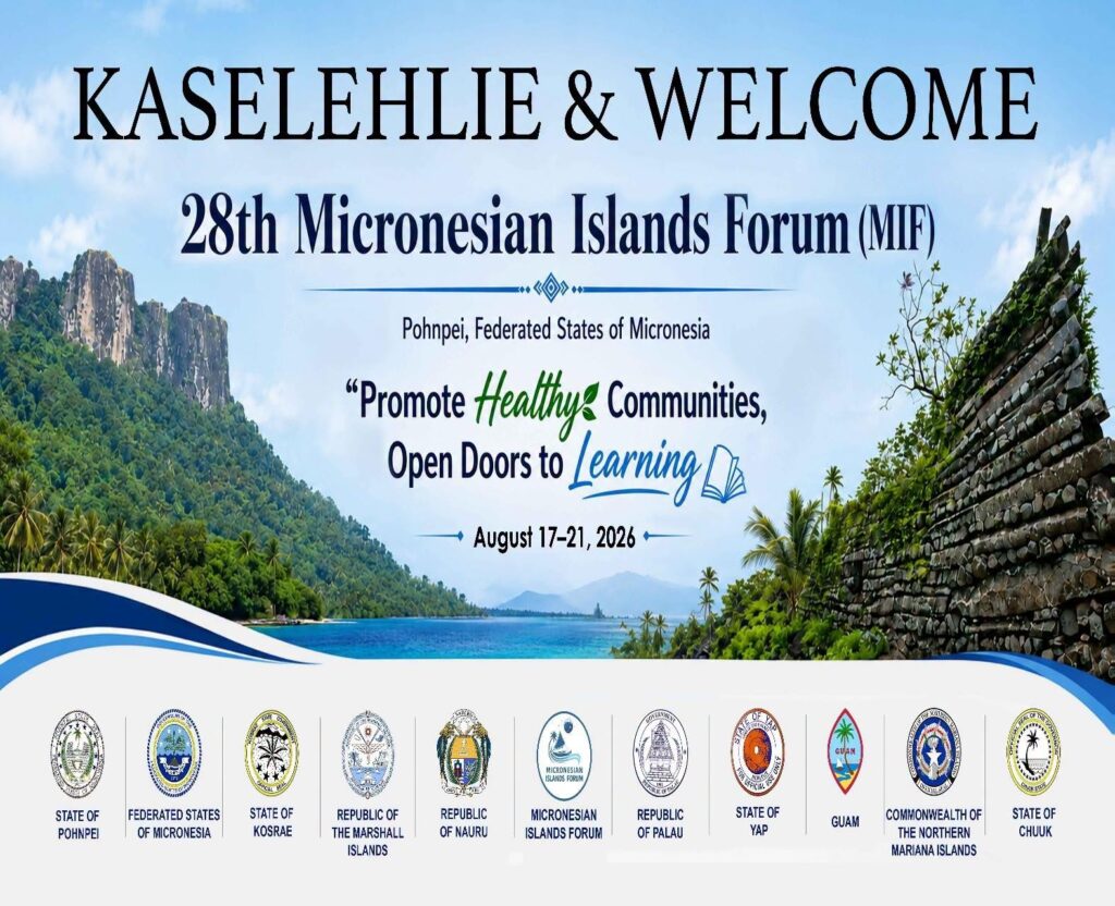 28th Micronesian Islands Forum (MIF) mif 2026